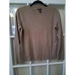 Link Women's Sweater Size M Knitted Look J1